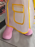 牧萌儿童雨鞋男童女童防水立体宝宝防滑耐磨卡通雨靴 粉色独角兽 16码 实拍图