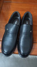 奥康（Aokang）男鞋牛皮套脚圆头舒适商务休闲鞋黑色41码 实拍图