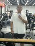 迪卡侬短袖速干衣男训练宽松半袖上衣运动t恤男RUNM2501431白色T恤2XL 实拍图