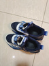 男童鞋子春秋冬季运动鞋新款皮面防水防臭学生中大童儿童跑步鞋 601/灰蓝色 【防水皮面】 32 码(内长20.7cm) 实拍图