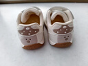 牧童婴儿鞋春秋款男童可爱恐龙学步宝宝鞋软底女童面包鞋 拂晓粉20 实拍图