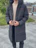 安踏六度芯羽绒服丨中长款运动羽绒服男士春季新款防泼水棉服外套 实拍图
