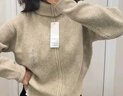 优衣库女装舒芙蕾拉链针织开衫/毛衣毛衫外套25新款480490 31 米色 M /160/84A 晒单实拍图