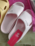 洁丽雅防臭拖鞋男士夏季2025新款居家室内浴室洗澡eva家用防滑凉拖鞋女 黄色【升级款】 38-39 【适合37-38码】 实拍图