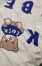 艾薇 磨毛床单 学生宿舍单人卡通床单被单单件 幸运熊180*230cm 实拍图