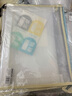 金得利A4透明文件袋小学初中生分科目分类袋科目袋拉链书本作业试卷收纳袋手提袋文具袋补习袋灰色TD8792 实拍图