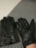 嘉夜真皮手套男士女士冬季加绒加厚保暖羊皮手套骑行开车摩托车薄款 单扣男士 实拍图