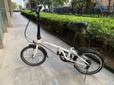 大行（DAHON）折叠自行车20英寸超轻6速通勤折叠单车HAT061 白色 实拍图