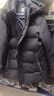 雅鹿【鹅绒】羽绒服男短款2025冬季新款连帽加厚保暖防寒冬装羽绒外套 黑色 可拆卸帽子|鹅绒填充 3XL (190) 实拍图
