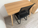 卓禾书桌学生成人家用写字学习办公桌简易长方形实木腿桌子卧室电脑桌 【加粗实木腿】原木色100*55CM 组装（客服1v1教学+图纸教程） 实拍图