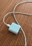 酷威猫苹果充电器30W快充适用iphone14充电线13promax数据线12plus充电头11/xr/xs手机ipad平板通用传输 薄荷绿 PD30W快充套装【头+2米线】 实拍图