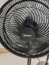 美的（Midea）【超级单品】七叶轻音立式电风扇家用柔风落地扇台式桌面小型风扇大风量节能摇头宿舍电扇 SAF30AB 实拍图