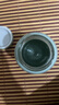 【京东物流送货上门】萌萌兔卡通水杯女牛奶玻璃杯创意便携杯子 蓝色萌萌兔 330ml 1只 实拍图