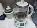 北鼎（Buydeem）【无胶水】养生壶炖煮壶一体煮茶器中药壶煮炖蒸家用炖盅玻璃煮茶壶烧水壶K165浅杉绿 实拍图