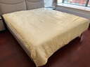 钱皇黄金丝贵族蚕丝被  100%桑蚕长丝 子母被 1+3斤 220*240cm 黄色 实拍图