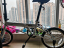 大行（DAHON）KT610折叠自行车16英寸单速男女学生上班上学城市通勤单车 白色 实拍图