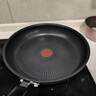 特福不粘煎锅家用牛排平底煎锅少油烟有钛煎饼锅电磁炉燃气灶通用28cm 实拍图