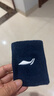 李宁（LI-NING）护腕男女专业运动扭伤防护篮球健身羽毛球擦汗高弹拉伸护手腕套 198藏青色 均码【一只装】 实拍图