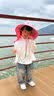 Kocotreekk树儿童防晒帽防紫外线大帽檐夏宝宝遮阳帽男童女童渔夫太阳帽子 实拍图