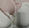 都市丽人文胸孕妇内衣怀孕期哺乳喂奶防走光产后前开扣无钢圈上托胸罩粉肤 实拍图