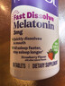 Natrol纳妥褪黑素3mg睡眠片 快速溶解 助眠倒时差 成人睡眠 草莓味90片 实拍图