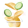 乐事（Lay's）无限薯片 翡翠黄瓜味 104克*2罐 208克 休闲零食 膨化食品 实拍图