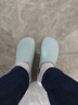 ANNO安诺 手术鞋手术室拖鞋防滑轻便工作鞋护士女护理防护鞋实验拖鞋 浅蓝色 41-42 实拍图