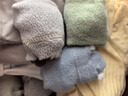 贝比婴儿袜子冬加绒加厚棉袜秋冬宝宝中筒袜秋冬儿童保暖珊瑚绒袜 实拍图