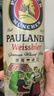 Paulaner（保拉纳） 进口德国啤酒 柏龙白啤500ml听装 小麦白啤 整箱批发 保拉纳 啤酒 500mL 24罐 实拍图