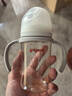 贝亲（Pigeon）自然离乳 PPSU重力球吸管双把手奶瓶 240mL  6月+ AA252 实拍图