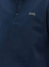 吉普（JEEP）短袖T恤男夏季Polo商务休闲衫男士宽松凉感衣服男装 宝蓝  4XL 实拍图