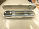 COOKSS筷子304不锈钢便携餐具学生儿童筷勺套装盒整上班族专用2件套 实拍图