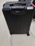 回力行李箱大容量拉杆箱旅行密码登机加厚女拉链学生皮箱子 加厚耐用拉链-黑色 22英寸 （可托运） 实拍图
