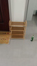WAWJ鞋架子简易门口放室内家用宿舍竹收纳小窄入新款实木鞋柜多层置物 4层50长【加固加厚】【亏本冲量】 实拍图