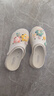 斯凯奇（Skechers）洞洞鞋女士秋季凉拖鞋泡泡鞋厚底增高外穿沙滩鞋踩屎感 实拍图