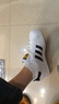 阿迪达斯adidas三叶草贝壳头SUPERSTAR男女休闲鞋EG4958 44码 实拍图
