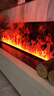 LUSFU3d雾化壁炉家用仿真火网红装饰电视柜嵌入式火焰加湿器不锈钢 液晶大屏单色火焰0.7米 实拍图