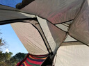 探险者（TAN XIAN ZHE） 帐篷户外露营防雨过夜公园野外儿童家庭全自动便携遮阳黑胶帐篷 3-5人帐篷天幕+防潮垫+野餐垫 实拍图
