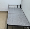 初学者 折叠床单人床家用午休床简易便携租房午睡铁床办公室硬板行军床 灰纹75cm宽 磨砂黑-加厚钢架 实拍图