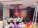 花羽梦老人寿宴布置60岁生日70祝寿80过大寿装饰背景墙条幅中式场景挂布 福如东海条幅套餐B（6条+气球） 实拍图
