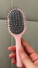名创优品（MINISO）梳子升级款迷你便携立式气囊梳美发梳造型梳礼物 带清洁刷 粉色 实拍图