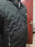 冬季保暖仿羊羔绒棉衣外套男加绒加棉宽松上衣大码商务休闲棉服男 润-D12黑色 （清仓捡漏跑量款） XL （建议115-130斤以内） 实拍图