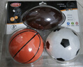 亚之杰玩具儿童球篮球足球宝宝皮球1-3岁婴儿拍拍球橄榄球套装生日节日礼物 实拍图