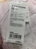 全棉时代新生婴儿睡衣春装男女满月宝宝和尚服连体衣服婴幼儿和袍 花园物语白（长款 抗菌风柔棉） 52cm （适合0-1个月） 实拍图