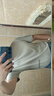 杰克·琼斯（JACK&JONES）26年男装短袖t恤男夏季新款潮流100%纯棉休闲刺绣纯色半袖T恤男士 C02 伦雾灰 M 175 实拍图