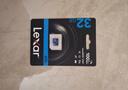 雷克沙（Lexar）行车记录仪内存卡小米摄像头tf卡高速监控高耐用microsd卡 32GB 633x 读100MB 写20MB 行车/监控专用tf卡 实拍图