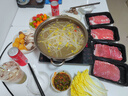 潮夫道潮汕鲜切牛肉火锅食材套餐净重1775g6荤1素3调料共17件吊龙雪花 实拍图