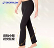 迪卡侬（DECATHLON）运动裤女裤春秋宽松大码休闲裤瑜伽裤修身显瘦运动裤直筒阔腿长裤 显瘦直筒经典款黑色 L 实拍图