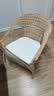 宜家（IKEA）AGEN爱格椅子乡村藤条竹子手工编织自然色客厅可摞叠 藤条/竹 椅子 实拍图