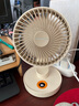 赛亿风宝充电定时USB小风扇空气循环家用风扇台挂电风扇户外便携轻音换气摇头扇床头办公室桌面小电扇 实拍图